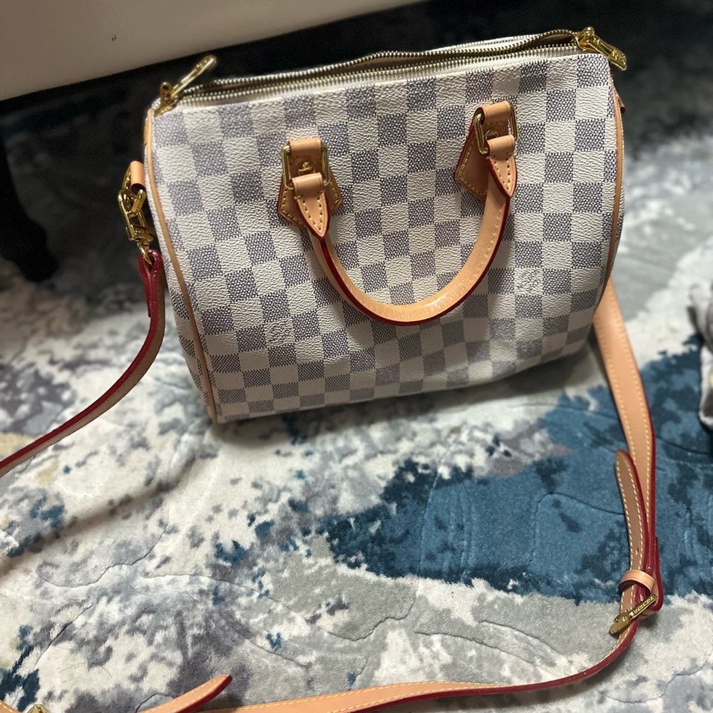 Checkered Crossbody Bag